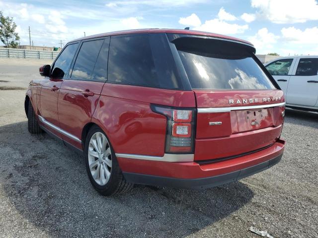 SALGS2KF4GA319372 - 2016 LAND ROVER RANGE ROVE RED photo 3