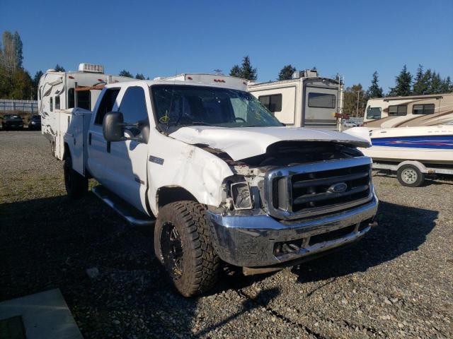 1FTSW31P33ED59225 - 2003 FORD F350 SRW S WHITE photo 1