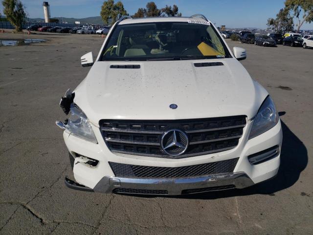 4JGDA5HB8CA092728 - 2012 MERCEDES-BENZ ML 350 4MA WHITE photo 7