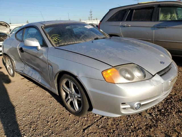 KMHHN65F84U116903 - 2004 HYUNDAI TIBURON GT SILVER photo 1