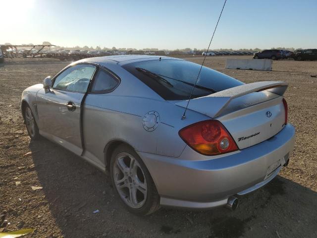 KMHHN65F84U116903 - 2004 HYUNDAI TIBURON GT SILVER photo 3