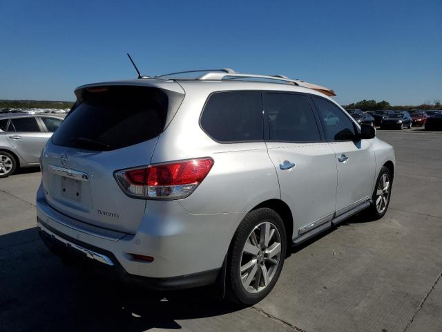 5N1AR2MN3EC615297 - 2014 NISSAN PATHFINDER SILVER photo 4