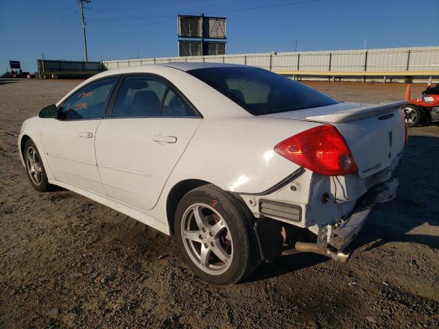 1G2ZK57K094232551 - 2009 PONTIAC G6 GT WHITE photo 3