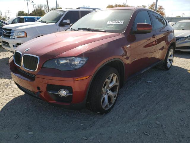 5UXFG2C53BLX05268 - 2011 BMW X6 XDRIVE3 RED photo 2