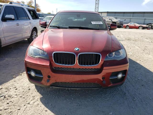 5UXFG2C53BLX05268 - 2011 BMW X6 XDRIVE3 RED photo 9