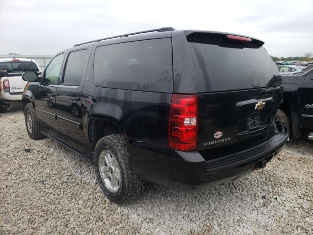 1GNFK16307J350722 - 2007 CHEVROLET SUBURBAN K BLACK photo 3