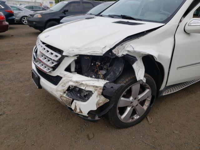 4JGBB8GB7AA534435 - 2010 MERCEDES-BENZ ML 350 4MA WHITE photo 9