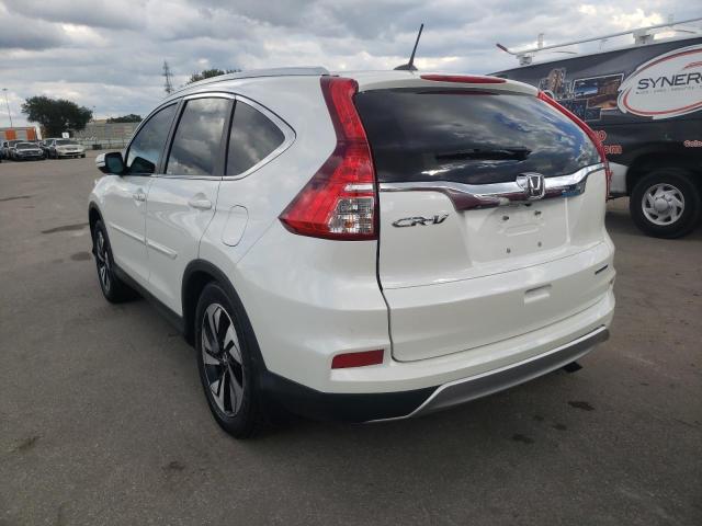 5J6RM3H92GL022858 - 2016 HONDA CR-V TOURI WHITE photo 3