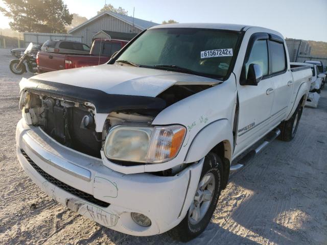 5TBDT441X6S545754 - 2006 TOYOTA TUNDRA DOU WHITE photo 2