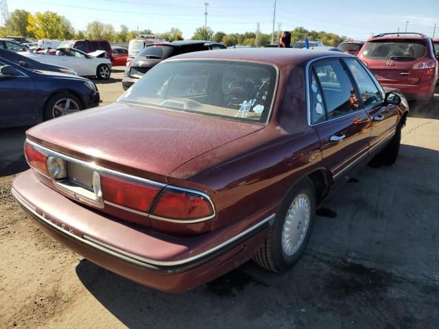 1G4HP52K2WH491347 - 1998 BUICK LE SABRE BURGUNDY photo 4