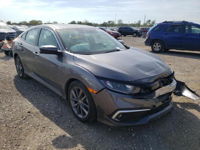 19XFC1F71ME012313 - 2021 HONDA CIVIC EXL 灰色 照片 1