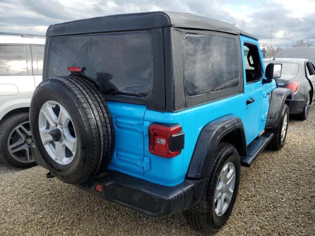 1C4GJXAN9MW630259 - 2021 JEEP WRANGLER S Mavi foto 4