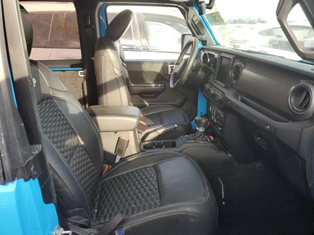 1C4GJXAN9MW630259 - 2021 JEEP WRANGLER S Mavi foto 5