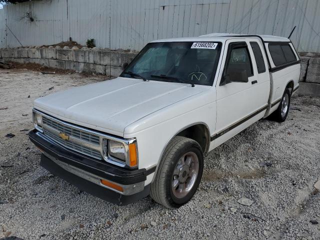 1GCCS19R0M8292500 - 1991 CHEVROLET S TRUCK S1 WHITE photo 2