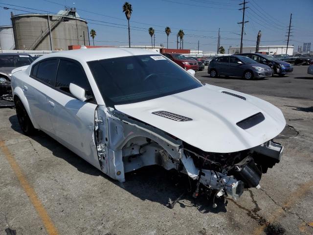 2C3CDXL91MH668058 - 2021 DODGE CHARGER SR WHITE photo 1