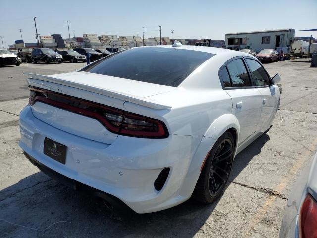 2C3CDXL91MH668058 - 2021 DODGE CHARGER SR WHITE photo 4