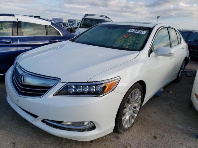 JH4KC1F51GC000167 - 2016 ACURA RLX TECH WHITE photo 2