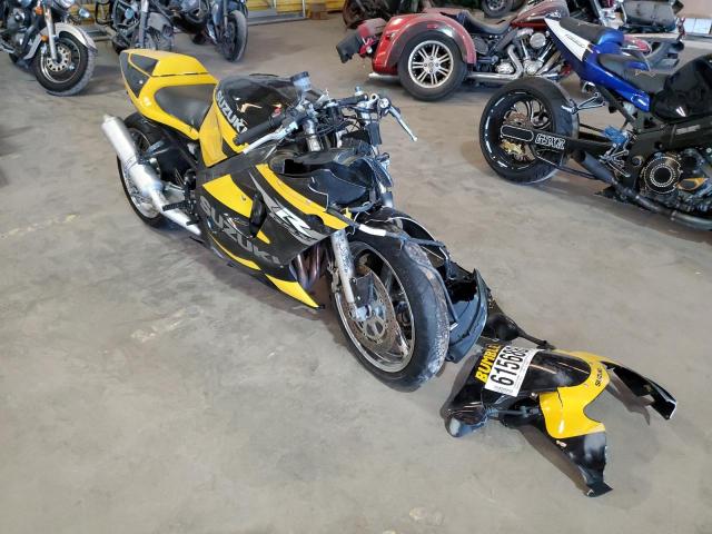 JS1GN7BA912105134 - 2001 SUZUKI GSX-R600 YELLOW photo 1