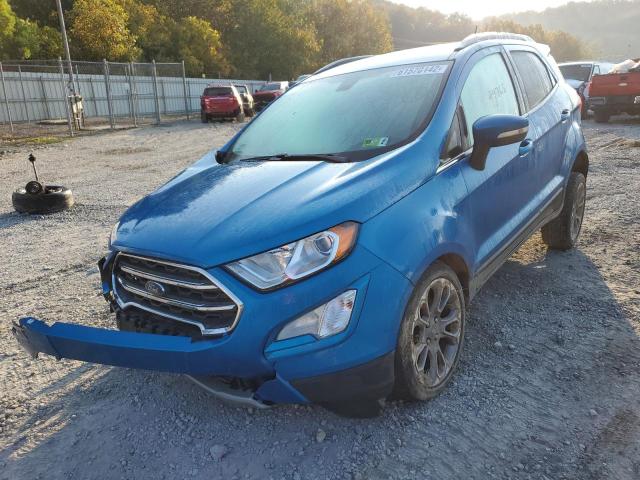 MAJ6S3KL5KC287646 - 2019 FORD ECOSPORT T BLUE photo 2