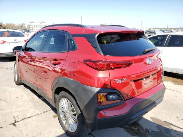 KM8K22AA9JU070348 - 2018 HYUNDAI KONA SEL BURGUNDY photo 3