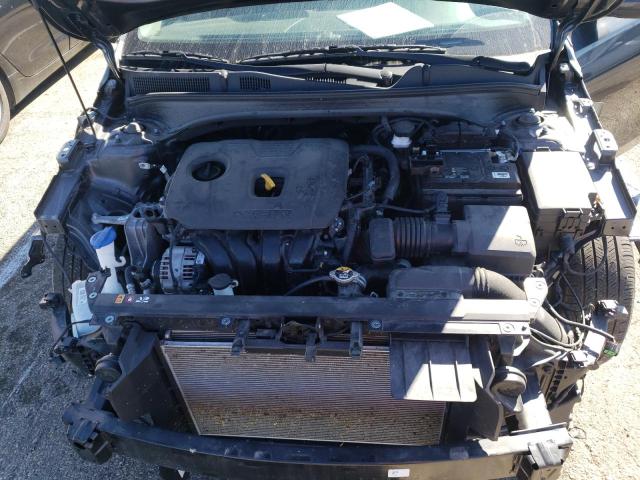 3KPF24AD2ME271524 - 2021 KIA FORTE FE GRAY photo 7