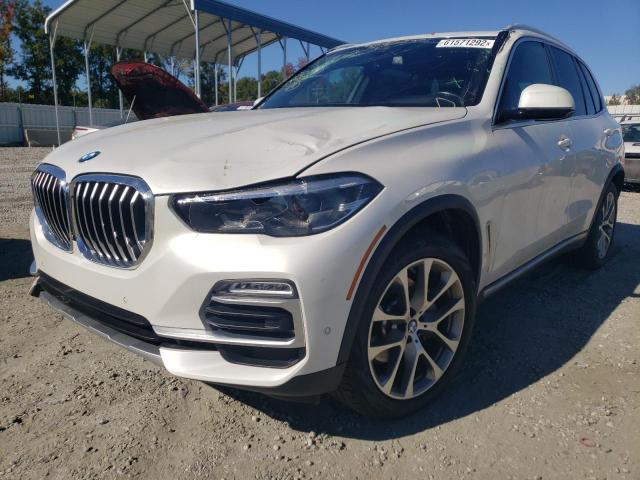 5UXCR6C53KLL07417 - 2019 BMW X5 XDRIVE4 WHITE photo 2