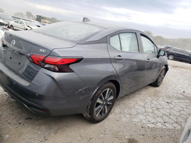 3N1CN8EV3ML861766 - 2021 NISSAN VERSA SV GRAY photo 3