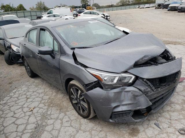 3N1CN8EV3ML861766 - 2021 NISSAN VERSA SV GRAY photo 4