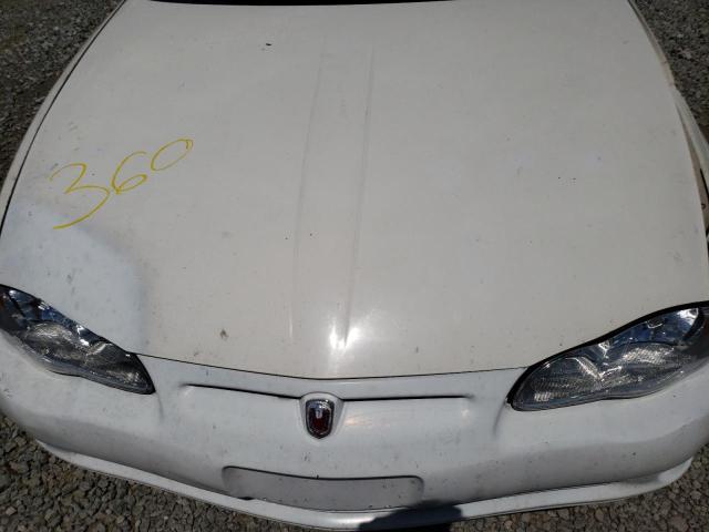 2G1WW12E449420808 - 2004 CHEVROLET MONTE CARL თეთრი ფოტო 7