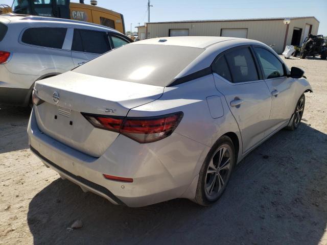 3N1AB8CV7NY234625 - 2022 NISSAN SENTRA SV SILVER photo 4