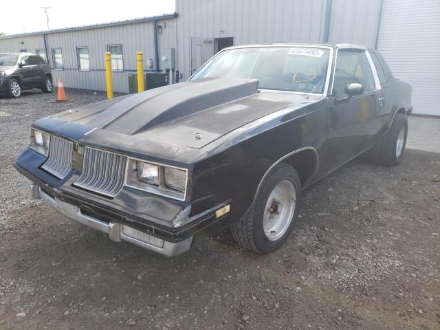 1G3GR47Y5GP341208 - 1986 OLDSMOBILE CUTLASS SU BLACK photo 2