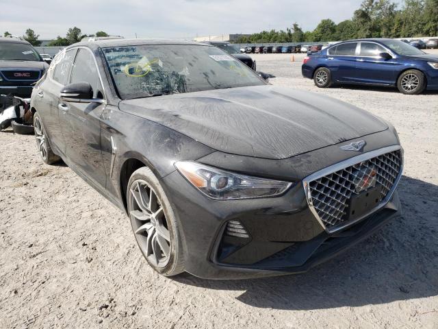 KMTG44LA4KU013149 - 2019 GENESIS G70 PRESTI BLACK photo 1