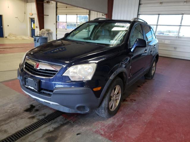 3GSDL43N88S728990 - 2008 SATURN VUE XE BLUE photo 2