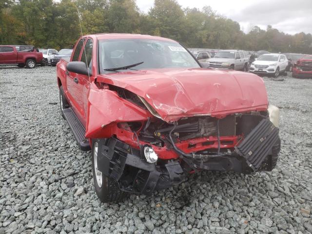 1D7HE28N36S584185 - 2006 DODGE DAKOTA QUA RED photo 9