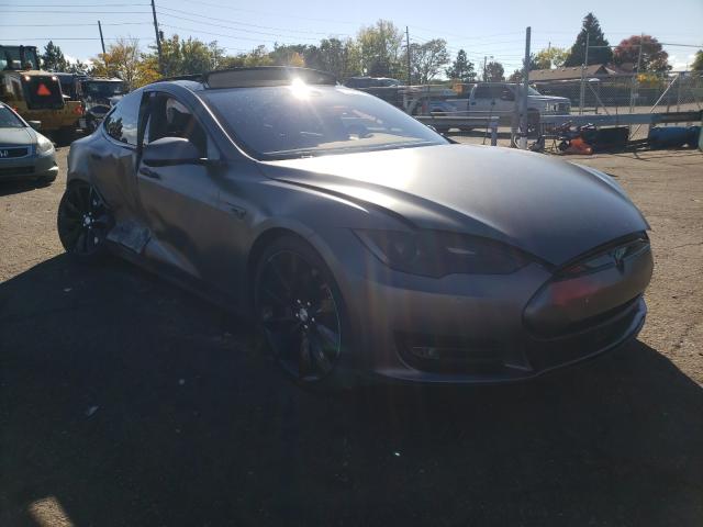 5YJSA1E23GF124409 - 2016 TESLA MODEL S Boz foto 1