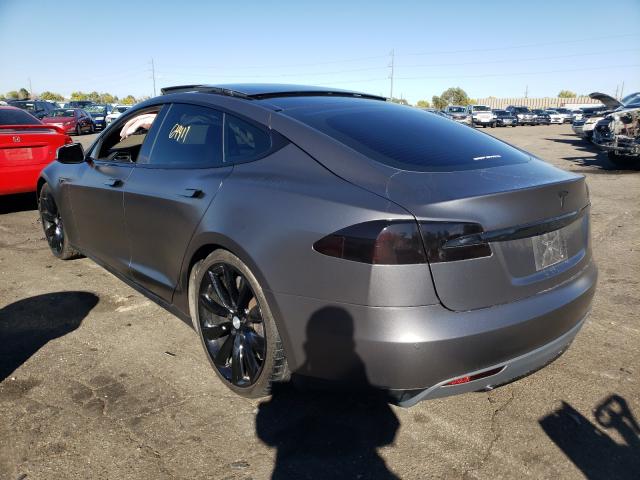 5YJSA1E23GF124409 - 2016 TESLA MODEL S Boz foto 3
