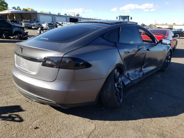 5YJSA1E23GF124409 - 2016 TESLA MODEL S Boz foto 4
