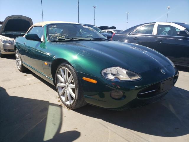 SAJDA42C052A44240 - 2005 JAGUAR XK8 GREEN photo 1