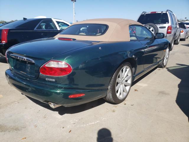 SAJDA42C052A44240 - 2005 JAGUAR XK8 GREEN photo 4