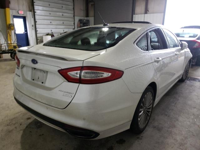 3FA6P0K99DR239950 - 2013 FORD FUSION TIT WHITE photo 4