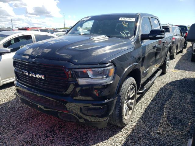 1C6SRFJT2LN399969 - 2020 RAM 1500 LARAM BLACK photo 2