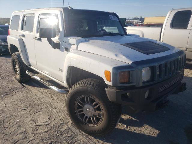 5GTDN13E178150185 - 2007 HUMMER H3 WHITE photo 1