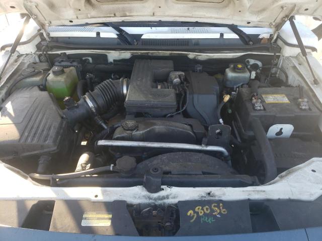 5GTDN13E178150185 - 2007 HUMMER H3 WHITE photo 7