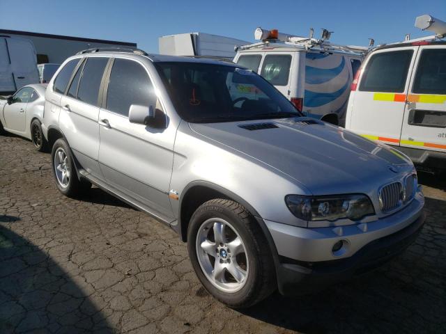 5UXFB33572LH30116 - 2002 BMW X5 4.4I SILVER photo 1