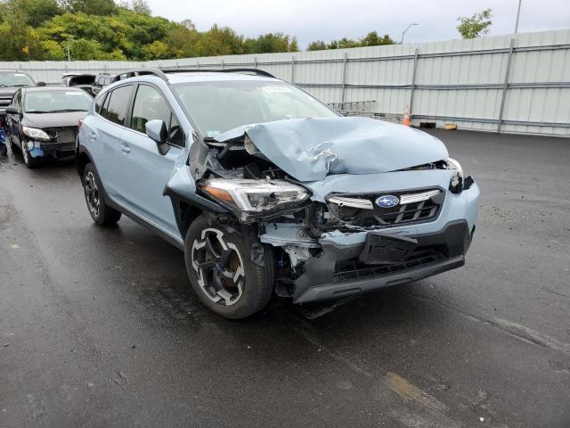 JF2GTHNC9M8289850 - 2021 SUBARU CROSSTREK BLUE photo 1