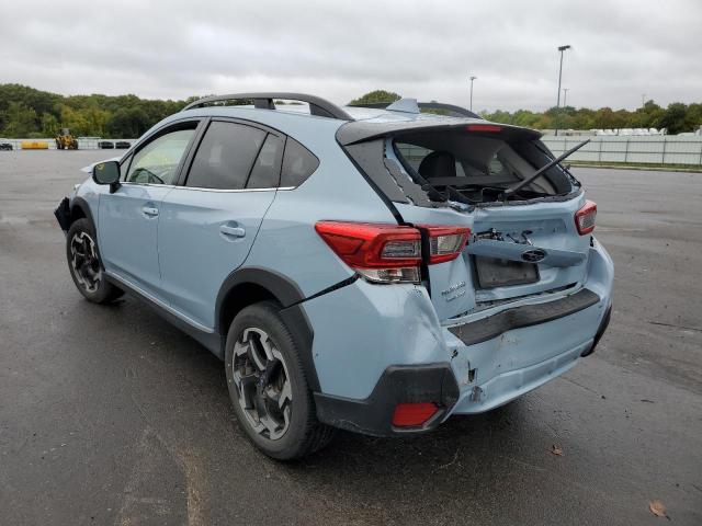 JF2GTHNC9M8289850 - 2021 SUBARU CROSSTREK BLUE photo 3