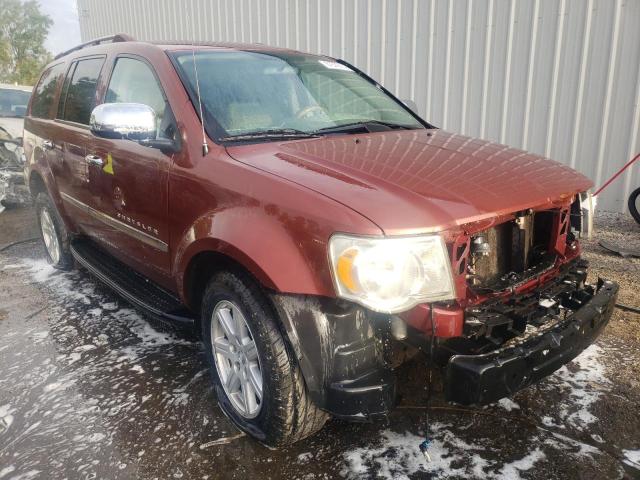 1A8HW58N57F520452 - 2007 CHRYSLER ASPEN LIMI BURGUNDY photo 1