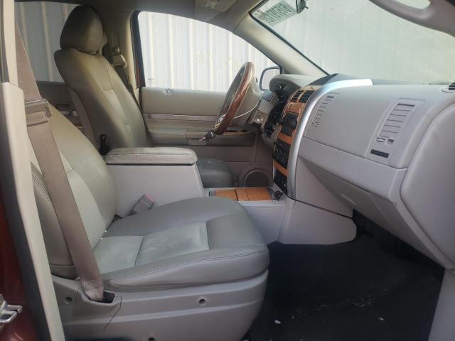 1A8HW58N57F520452 - 2007 CHRYSLER ASPEN LIMI BURGUNDY photo 5