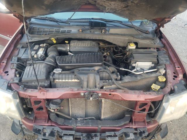 1A8HW58N57F520452 - 2007 CHRYSLER ASPEN LIMI BURGUNDY photo 7