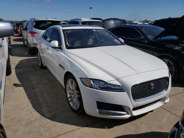 SAJBE4EV6JCY54479 - 2018 JAGUAR XF PRESTIG WHITE photo 1